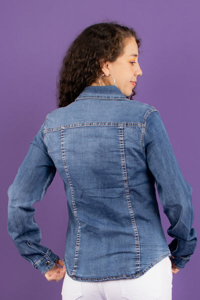 GIA Jeansblouse