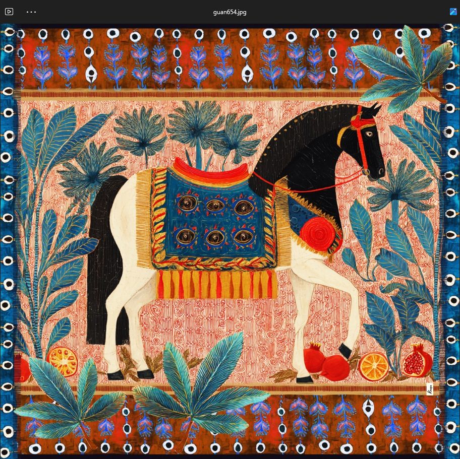 HORSE 25 Scarf